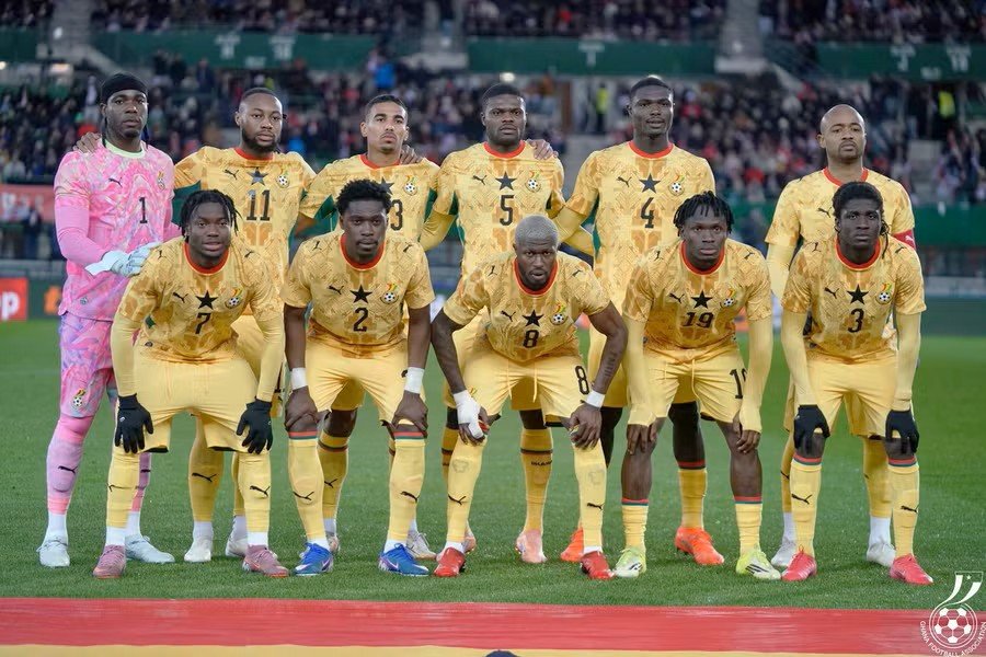 Ghana Black Stars national team lineup, 2026